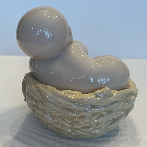 Lladro Nao “Where Do Babies Come From”? Nest - Picture 4 of 7